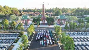 Xã Trảng Bom - Viếng nghĩa trang liệt sĩ và tri ân các anh hùng dân tộc