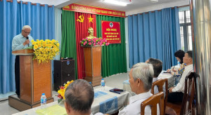 BAN CHẤP HÀNH LÂM THỜI HỘI NGƯỜI CAO TUỔI XÃ TRẢNG BOM TỔ CHỨC HỘI NGHỊ LẦN THỨ NHẤT