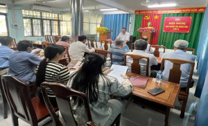 Hội nghị Ban Thanh tra nhân dân xã Trảng Bom lần thứ 2