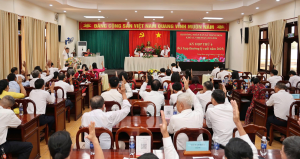 HĐND xã Trảng Bom tổ chức kỳ họp thứ 6 (Kỳ họp thường lệ...