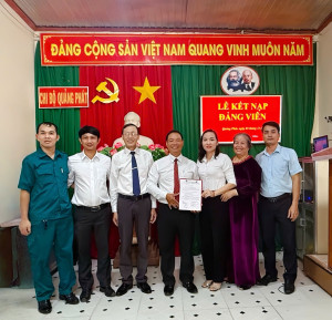 ĐẢNG BỘ XÃ TRẢNG BOM HOÀN THÀNH CHỈ TIÊU KẾT NẠP ĐẢNG NĂM 2025