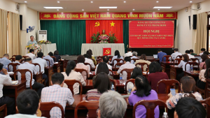 Hội nghị cán bộ chủ chốt xã cho ý kiến thực hiện quy trình công tác cán bộ
