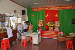 HĐND XÃ TRẢNG BOM KHẢO SÁT, CHUẨN BỊ CHU ĐÁO CÁC ĐIỀU KIỆN PHỤC VỤ BẦU CỬ