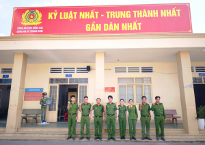 Công an xã Trảng Bom: Gần dân, lấy Nhân dân làm trung tâm phục vụ triển khai Chương trình “Ngày Chủ nhật vì Nhân dân phục vụ”