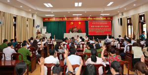 Hội nghị liên tịch lấy ý kiến cử tri nơi công tác đối với những người được giới thiệu ứng cử đại biểu Quốc hội khoá XVI và đại biểu HĐND các cấp, nhiệm kỳ 2026-2031