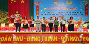 XÃ TRẢNG BOM CHĂM LO, HỖ TRỢ NGƯỜI CÓ HOÀN CẢNH KHÓ KHĂN NHÂN DỊP TẾT NGUYÊN ĐÁN BÍNH NGỌ 2026