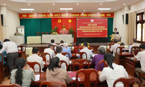 HỘI NGHỊ TRIỂN KHAI KẾ HOẠCH LẤY Ý KIẾN NHẬN XÉT, TÍN NHIỆM ĐỐI VỚI NGƯỜI ĐƯỢC GIỚI THIỆU ỨNG CỬ ĐẠI BIỂU QUỐC HỘI VÀ HĐND CÁC CẤP, NHIỆM KỲ 2026 – 2031