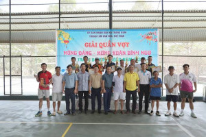 Giải quần vợt mừng Đảng – Mừng xuân Bính Ngọ xã Trảng Bom mở rộng 2026