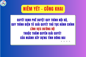 Quyết định phê duyệt quy trình nội bộ, quy trình điện tử...