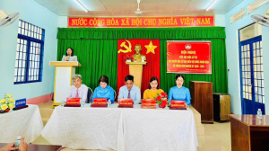 XÃ TRẢNG BOM: HOÀN THÀNH TỔ CHỨC HỘI NGHỊ TIẾP XÚC CỬ TRI VỚI NGƯỜI ỨNG CỬ ĐẠI BIỂU HĐND XÃ NHIỆM KỲ 2026 – 2031