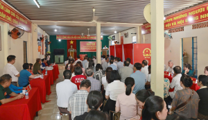 Xã Trảng Bom – Diễn tập nghiệp vụ bầu cử