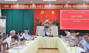 UBND Xã Trảng Bom – Hội nghị giao ban Quý I/2026