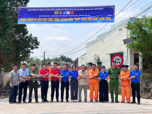 KHÁNH THÀNH VÀ BÀN GIAO CÔNG TRÌNH THANH NIÊN “THẮP SÁNG NGÕ HẺM” NĂM 2026