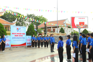 NGÀY ĐOÀN VIÊN NĂM 2026 - SÔI NỔI CÁC HOẠT ĐỘNG CHÀO MỪNG KỶ NIỆM 95 NĂM NGÀY THÀNH LẬP ĐOÀN TNCS HỒ CHÍ MINH