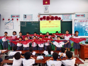 TỰ HÀO LỚP ĐỘI VIÊN CHÀO MỪNG 95 NĂM NGÀY THÀNH LẬP ĐOÀN...