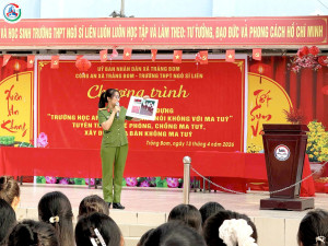 Chủ động ngăn ngừa - Chung tay đẩy lùi ma tuý học đường