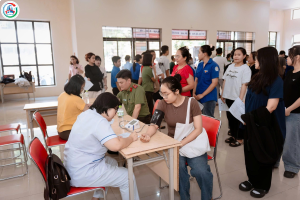 Hiến máu tình nguyện tại Phân hiệu Đại học Lâm nghiệp tỉnh...