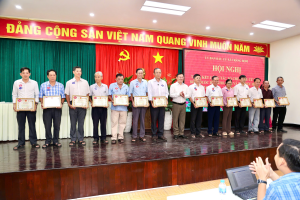 Xã Trảng Bom - Tổng kết công tác bầu cử đại biểu Quốc hội khóa XVI và đại biểu HĐND các cấp nhiệm kỳ 2026 - 2031