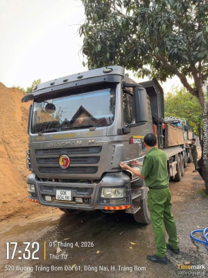 CÔNG AN XÃ TRẢNG BOM TỔNG RÀ SOÁT PHƯƠNG TIỆN  CÓ TẢI TRỌNG...