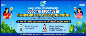 Hoi thi tim hieu phap luat truc tuyen ve moi truong