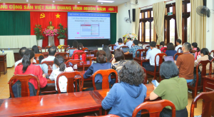 Hội nghị bàn giao tài khoản và tập huấn sử dụng phần mềm...