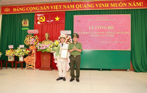Trien khai cong tac can bo truong cong an phuong