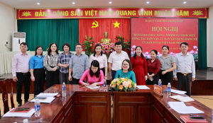 Tổ chức hội nghị bàn giao chức năng, nhiệm vụ tham mưu về...