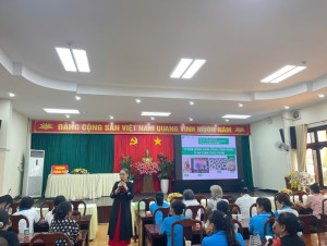 Hội LHPN phường Trảng Bom tổ chức hội nghị tập huấn nâng cao kiến thức về an toàn thực phẩm năm 2026