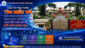 PHƯỜNG TRẢNG BOM BAN HÀNH KẾ HOẠCH VÀ THÀNH LẬP BAN TỔ CHỨC...