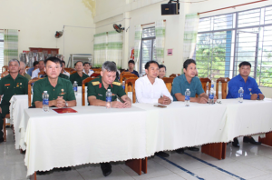 CỰU QUÂN NHÂN KHU PHỐ SÔNG TRẦU 2 ĐOÀN KẾT, PHÁT HUY TRUYỀN THỐNG NGƯỜI LÍNH