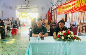 Các Chi hội Cựu chiến binh thuộc Hội Cựu chiến binh phường Trảng Bom tổ chức sinh hoạt công tác Hội quý 3 năm 2026 và tổ chức kết nạp hội viên mới