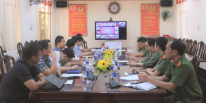 Hội nghị trực tuyến sơ kết 5 năm thực hiện Thông tư số 124 quy định về khu dân cư, xã, phường, thị trấn, cơ quan, doanh nghiệp, cơ sở giáo dục đạt chuẩn “An toàn về an ninh, trật tự” giai đoạn 2021-2026