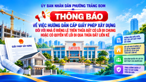 HƯỚNG DẪN CẤP GIẤY PHÉP XÂY DỰNG ĐỐI VỚI NHÀ Ở RIÊNG LẺ CÓ...