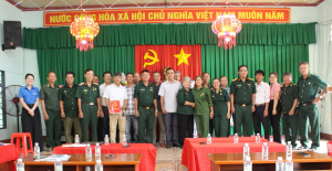 KHU PHỐ TRẢNG BOM 1 RA MẮT CÂU LẠC BỘ CỰU QUÂN NHÂN
