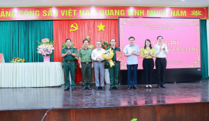 Hội nghị công bố quyết định bổ nhiệm chức vụ Chính trị viên...