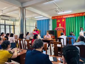 PHƯỜNG TRẢNG BOM: TRIỂN KHAI KẾ HOẠCH CHIA TÁCH, SÁP NHẬP TỔ TIẾT KIỆM VÀ VAY VỐN
