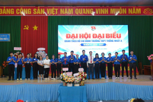 Đại hội Đại biểu Đoàn TNCS Hồ Chí Minh trường THPT Thống...