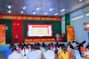Đảng bộ Trường THPT Thống Nhất A tổ chức Hội nghị nghiên...
