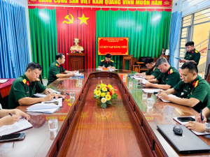 CHI BỘ QUÂN SỰ PHƯỜNG TRẢNG BOM TỔ CHỨC KẾT NẠP ĐẢNG CHO HAI QUẦN CHÚNG ƯU TÚ VINH DỰ ĐỨNG VÀO HÀNG NGŨ CỦA ĐẢNG