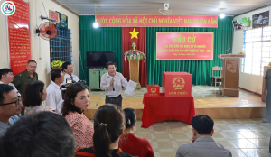 Xã Trảng Bom – Diễn tập nghiệp vụ bầu cử