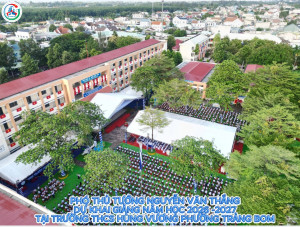 Phó Thủ tướng Nguyễn Văn Thắng dự Lễ khai giảng tại Trường THCS Hùng Vương