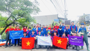  ĐOÀN PHƯỜNG TRẢNG DÀI RA QUÂN CHỦ NHẬT XANH NĂM 2025