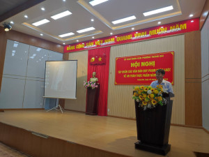 UBND phường Trảng Dài tổ chức Hội nghị tập huấn các văn bản quy phạm pháp luật về an toàn thực phẩm năm 2025
