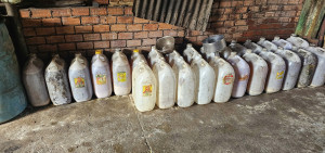 CÔNG AN PHƯỜNG TRẢNG DÀI PHÁT HIỆN, XỬ LÝ 200KG MỠ HEO KHÔNG ĐẢM BẢO VỆ SINH THÚ Ý