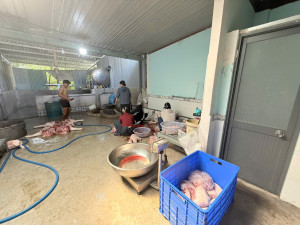 Xử lý hành vi giết mổ không phép trên địa bàn phường Trảng Dài