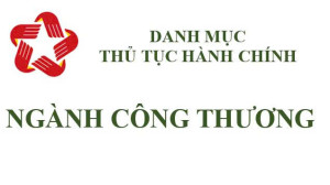 danh mục TTHC cong thuong