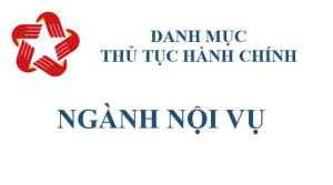 danh mục TTHC NOI VU