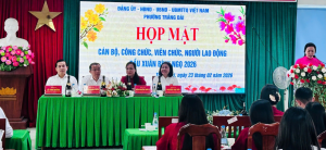 Đảng uỷ - HĐND – UBND – UB MTTQ VN phường Trảng Dài tổ chức Họp mặt đầu Xuân Bính Ngọ năm 2026