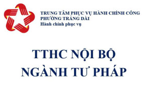 TTHC nội bộ tư pháp