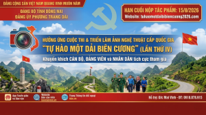 Tuyên truyền tự hào một dãy biên cương